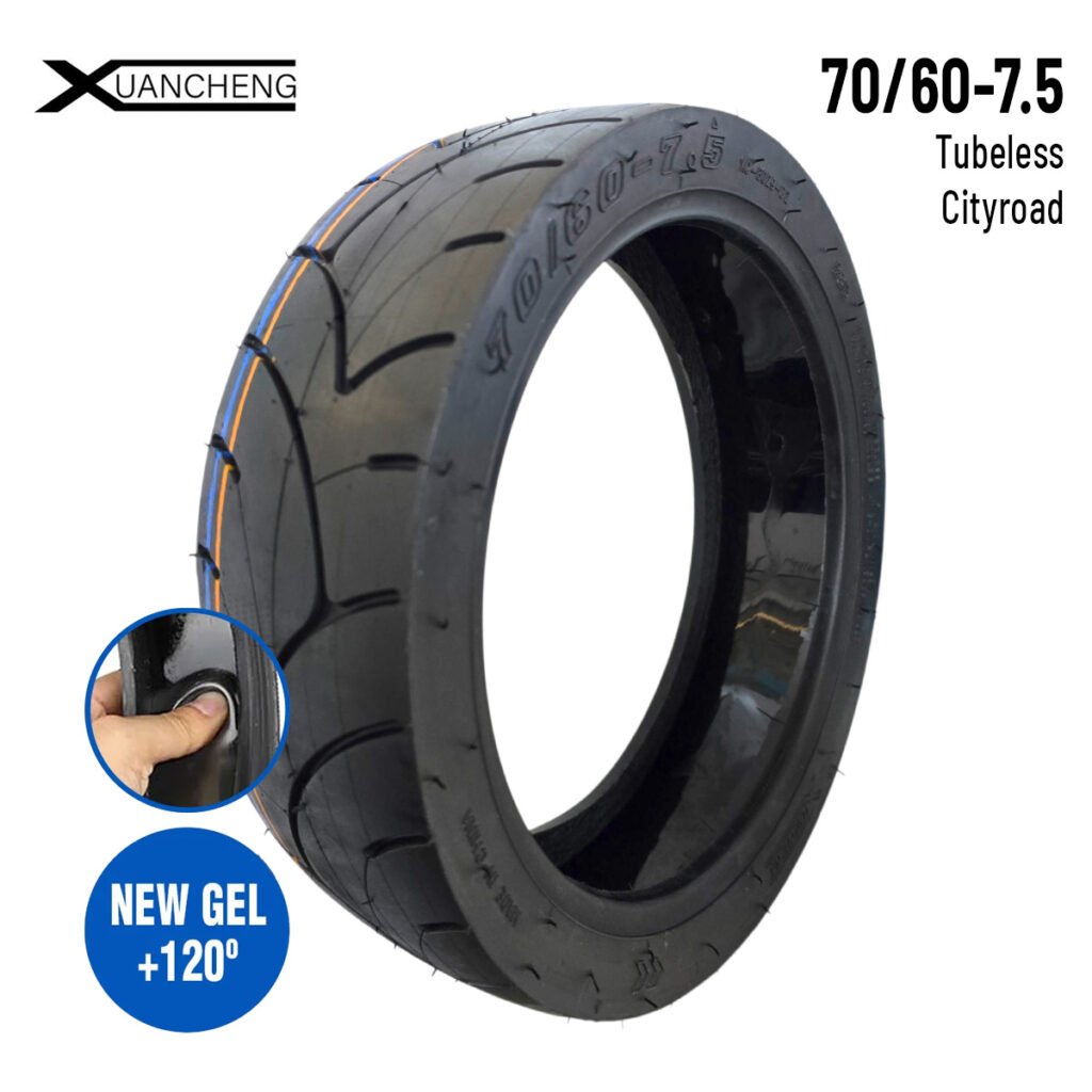Neumático 70/60-7,5 Tubeless Cityroad Ninebot ZT3/MAX G3 [Xuancheng] - Ruedas y Neumáticos | PatineteDrop