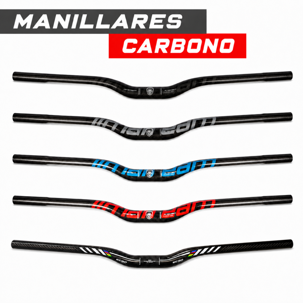 Manillar Fibra de Carbono (manillar recto) - Extras Tunea tu Patinete | PatineteDrop