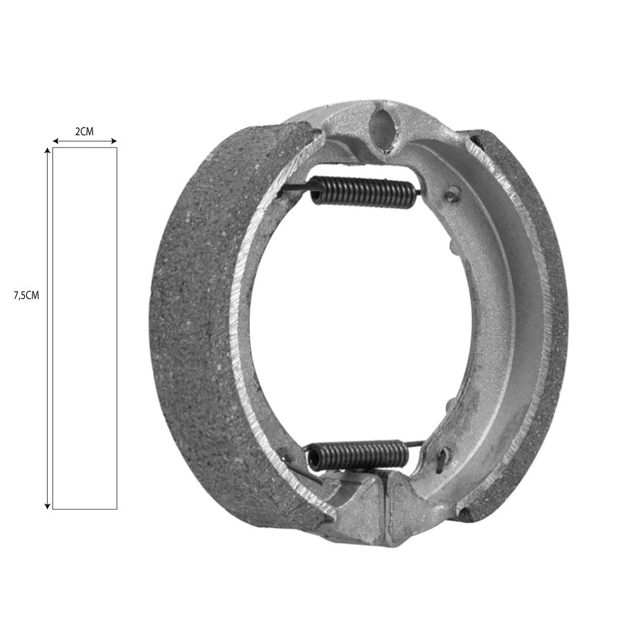 Pastilla de Freno Tambor Ninebot D18/D28/D38 y Dualtron Mi4 Ultra - Frenos | PatineteDrop