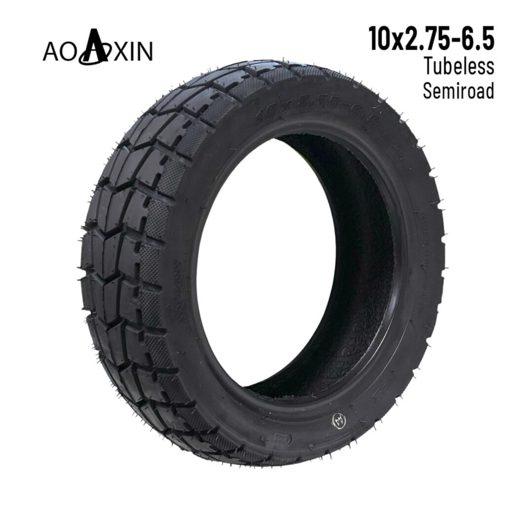 Rueda Cubierta Semi-Todoterreno 10x2,75-6,5 Tubeless [Aoxin] - Ruedas y Neumáticos | PatineteDrop