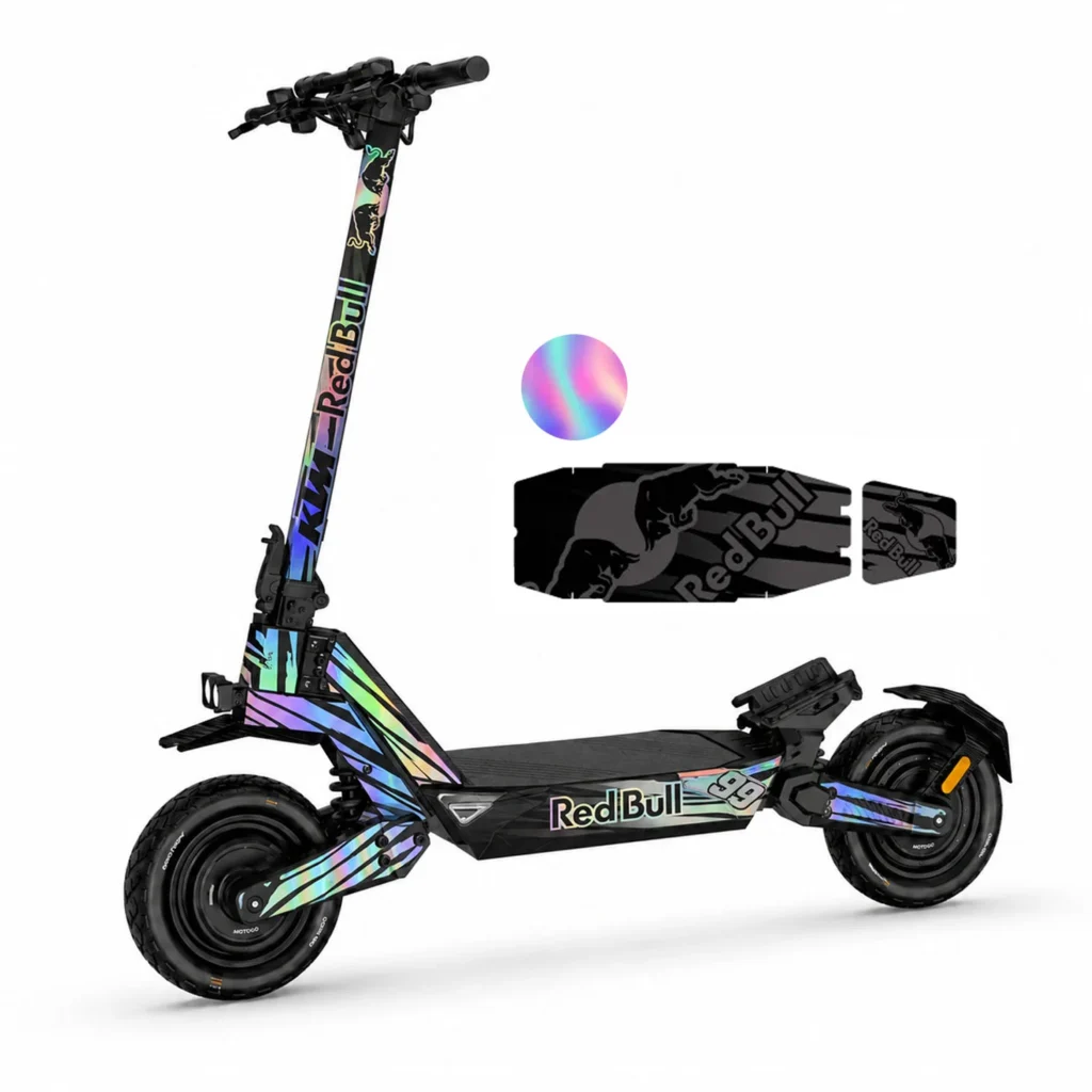 Vinilo Red Bull Holográfico para Ecoxtrem Deimos