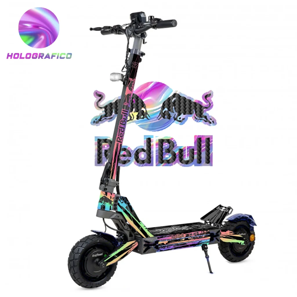 Vinilo Red Bull Holográfico para Ecoxtrem M41 Tank / Armored