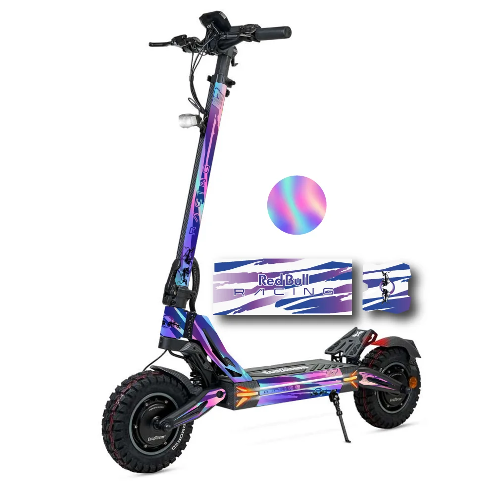 Vinilo Red Bull Racing Purple Holográfico para Ecoxtrem M41 Tank / Armored