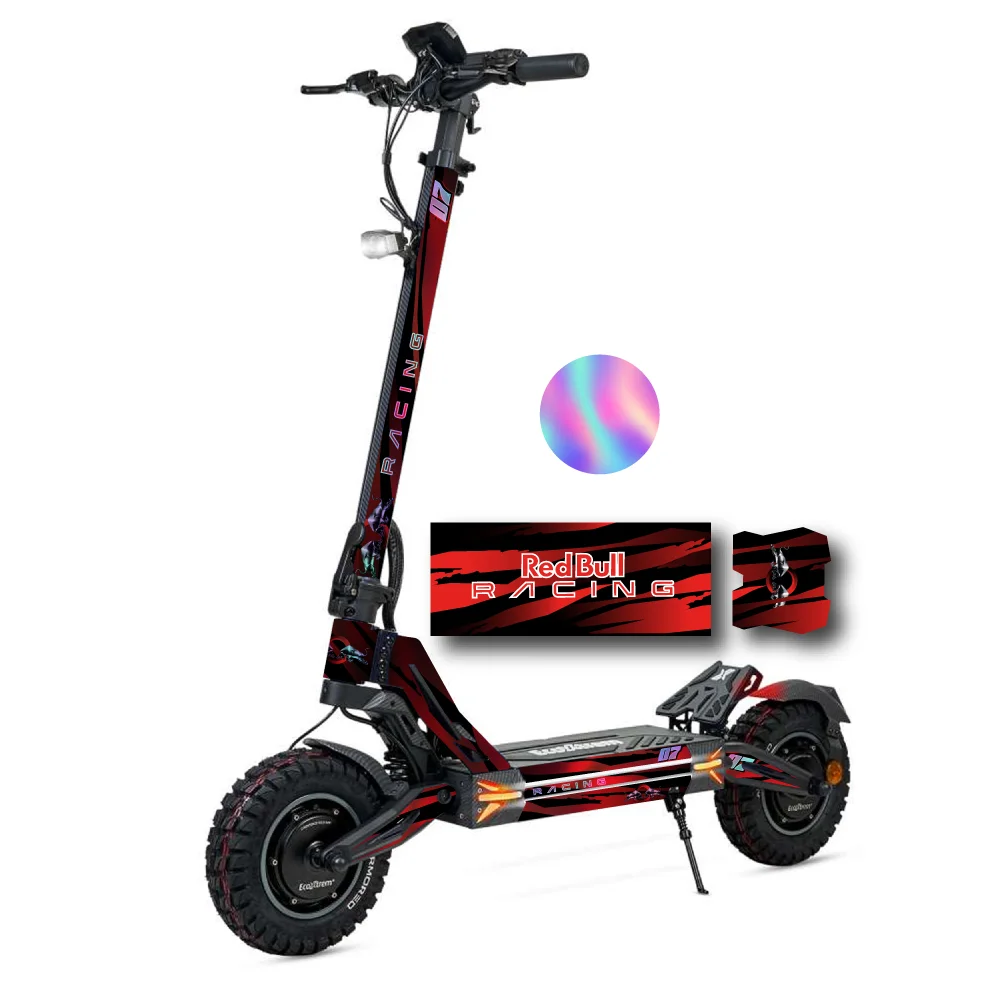 Vinilo Red Bull Racing Red Holográfico para Ecoxtrem M41 Tank / Armored