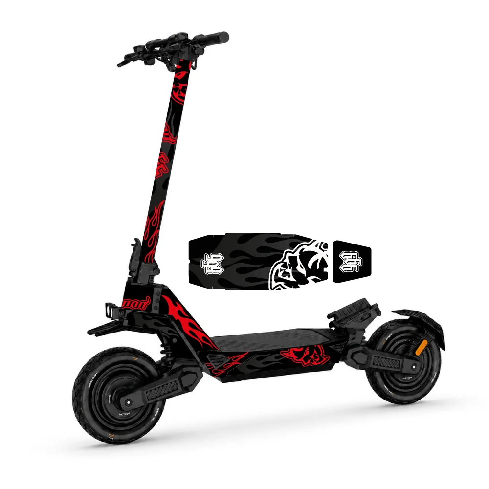 Vinilo Red Demon para Ecoxtrem Deimos