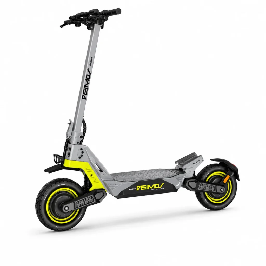 Ecoxtrem Deimos Dual Motor gris y verde